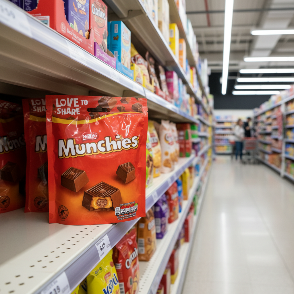 8 x Munchies Pouch Bag 104Gm