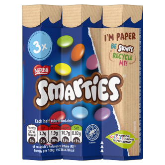 Nestle Smarties 3Pk 3X34Gm