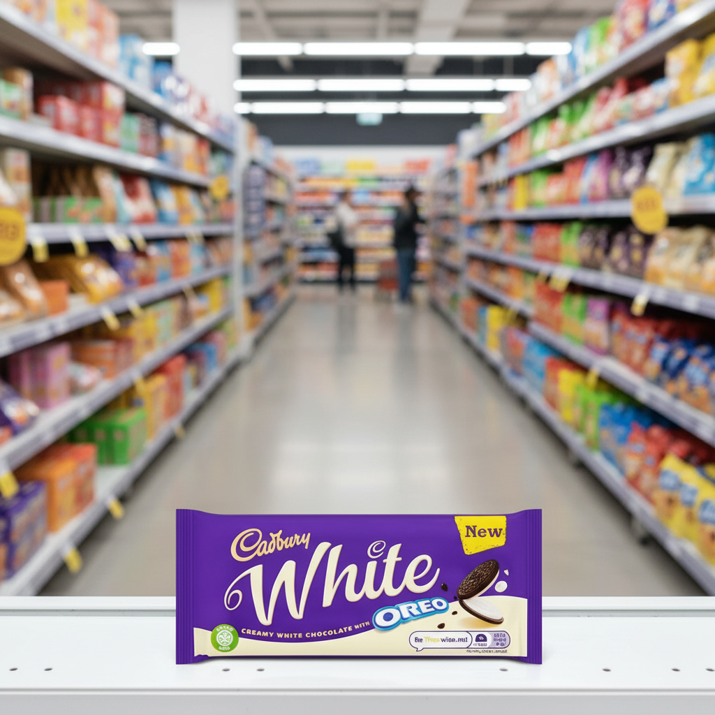 17 x Cadbury Oreo White 120Gm