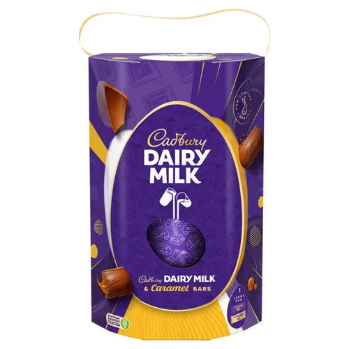 4 x Cadbury Dairymilk & Caramel Special Gesture Egg - 245GM