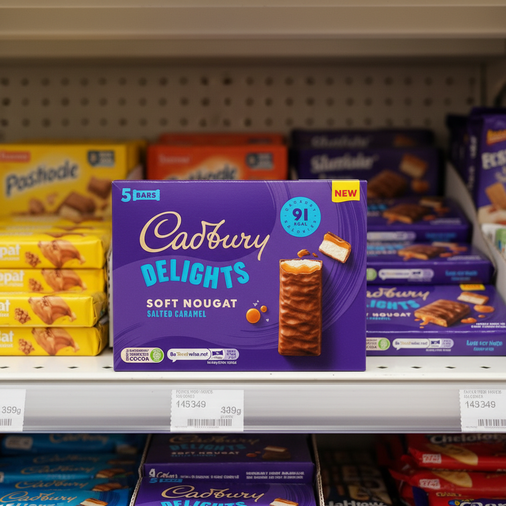 9 x Cadbury Delight Chocolate 5 Pack x 22g