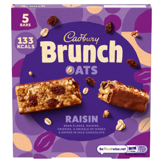Cadbury Brunch Raisin 5 Pack 160G