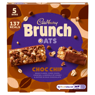 Cadbury Brunch Choc Chip 5 Pack 160G