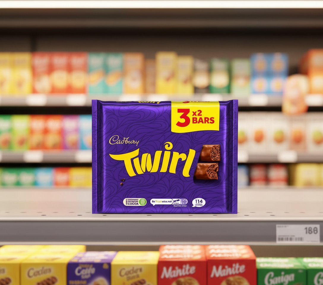 20 x Cadbury Twirl 5pk - 107.5GM