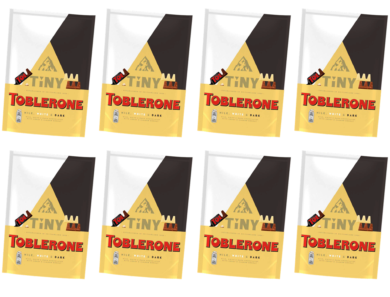 8 x Toblerone Mixed Pouch - 250GM