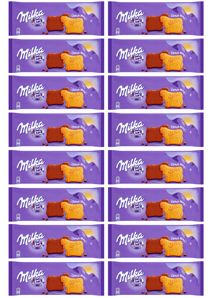 16 x Milka Choco Moo Biscuit 200G
