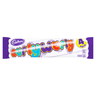 Cad Curly Wurly 4 pack 107.5Gm