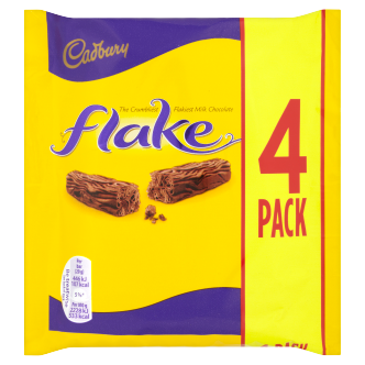 Cadbury Flake Snacksize 4Pk 80Gm