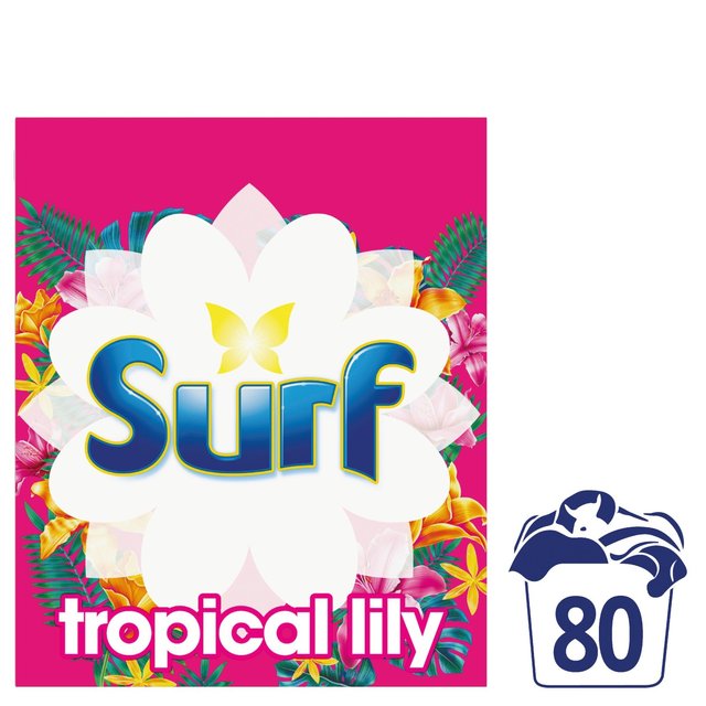 Surf Laundry Powder Tropical Lily 4 Kg 80 Washes