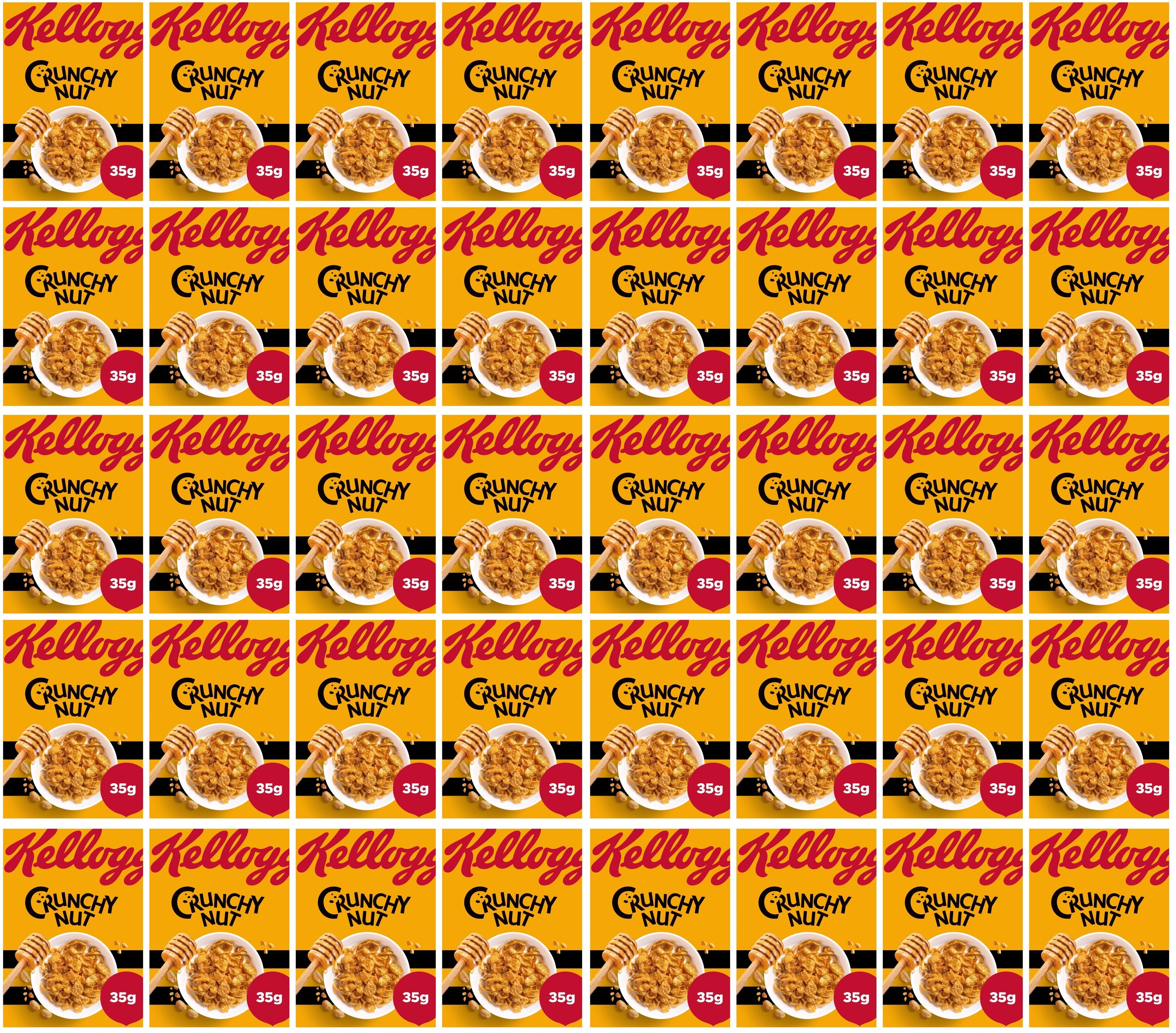 40 x Kellogg's Crunchy Nut 35G