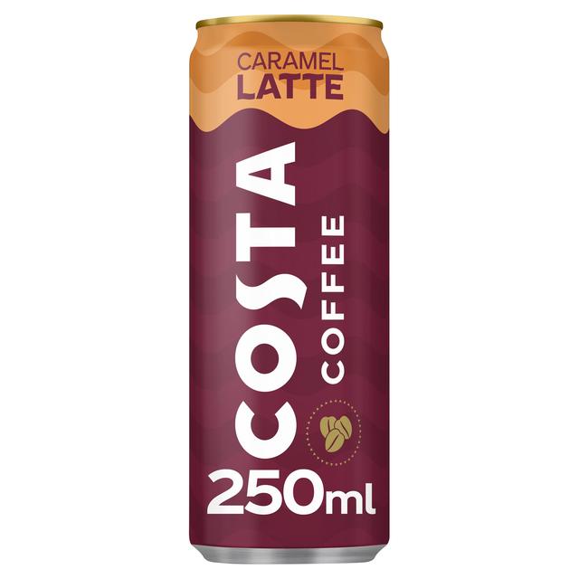 12 x Costa Coffee Caramel Latte 250Ml