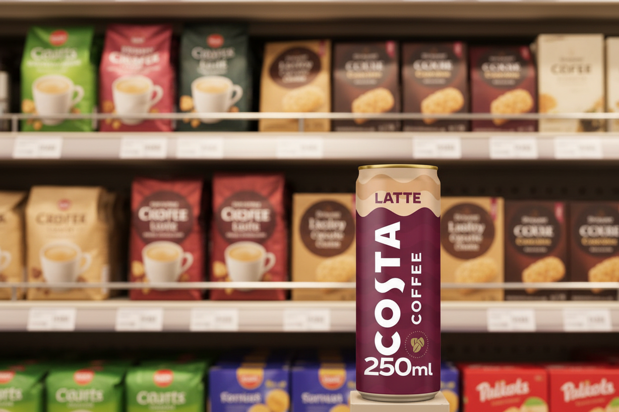 12 x Costa Coffee Latte 250Ml
