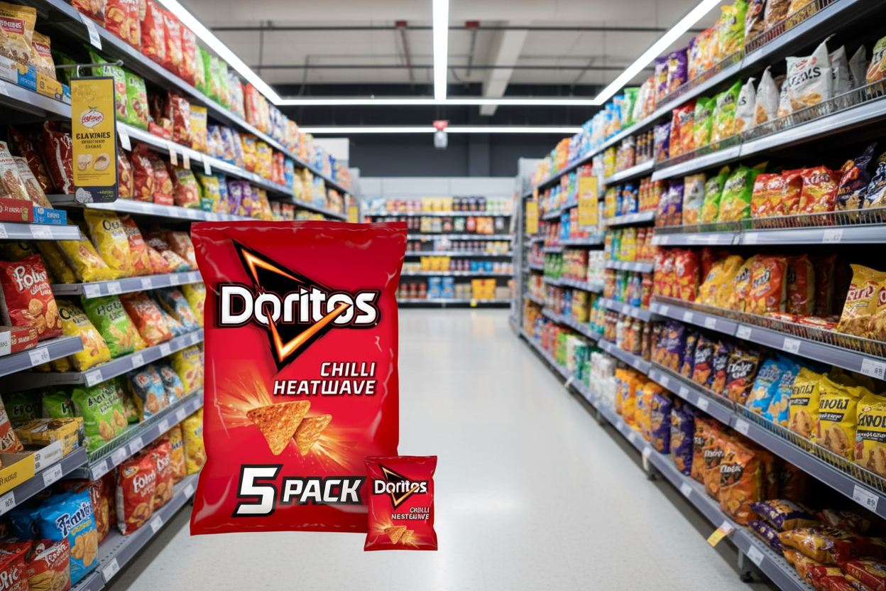 18 x Doritos Chilli Heatwave Multipack Tortilla Chips Crisps 5 X 30G