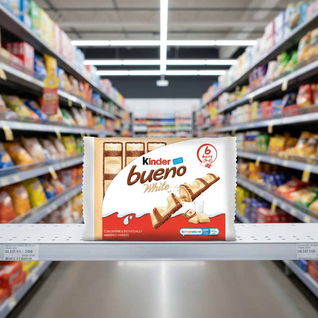 11 x Kinder Bueno White Twin 3 Pack - 129GM