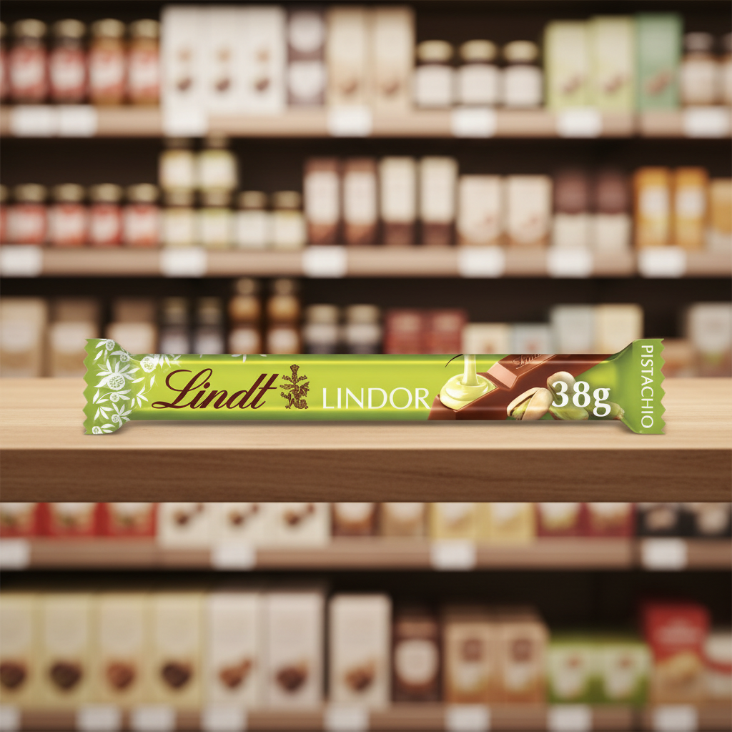24 X Lindor Pistachio Treat Bar - 38Gm
