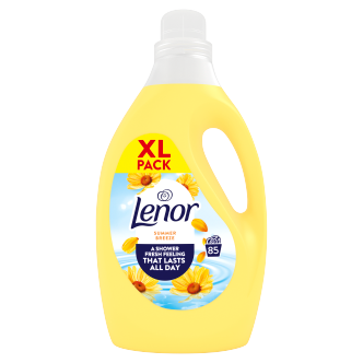 4 X Lenor Summer Breeze 85 Wash - 2.63 Litre