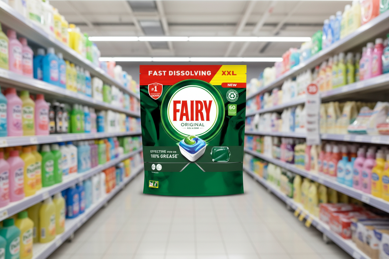 4 x Fairy Original Dishwash Tablet - 60 Pack