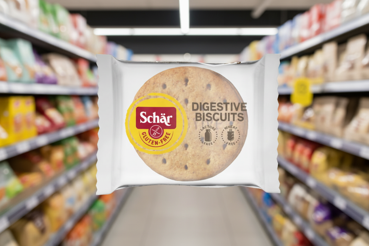 60 x Schär Gluten Free Mixed Biscuit Portions 60Pk