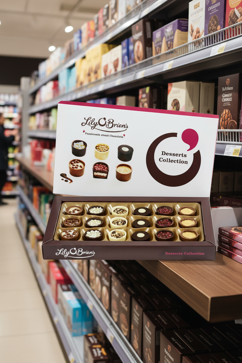 8 x Lily O Brien's Desserts Collection 210G