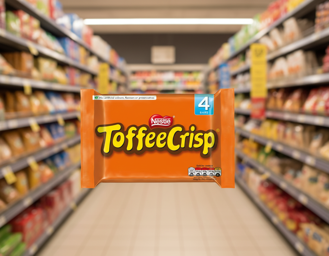12 x Nestlé Toffee Crisp 4 X 38G (152G)