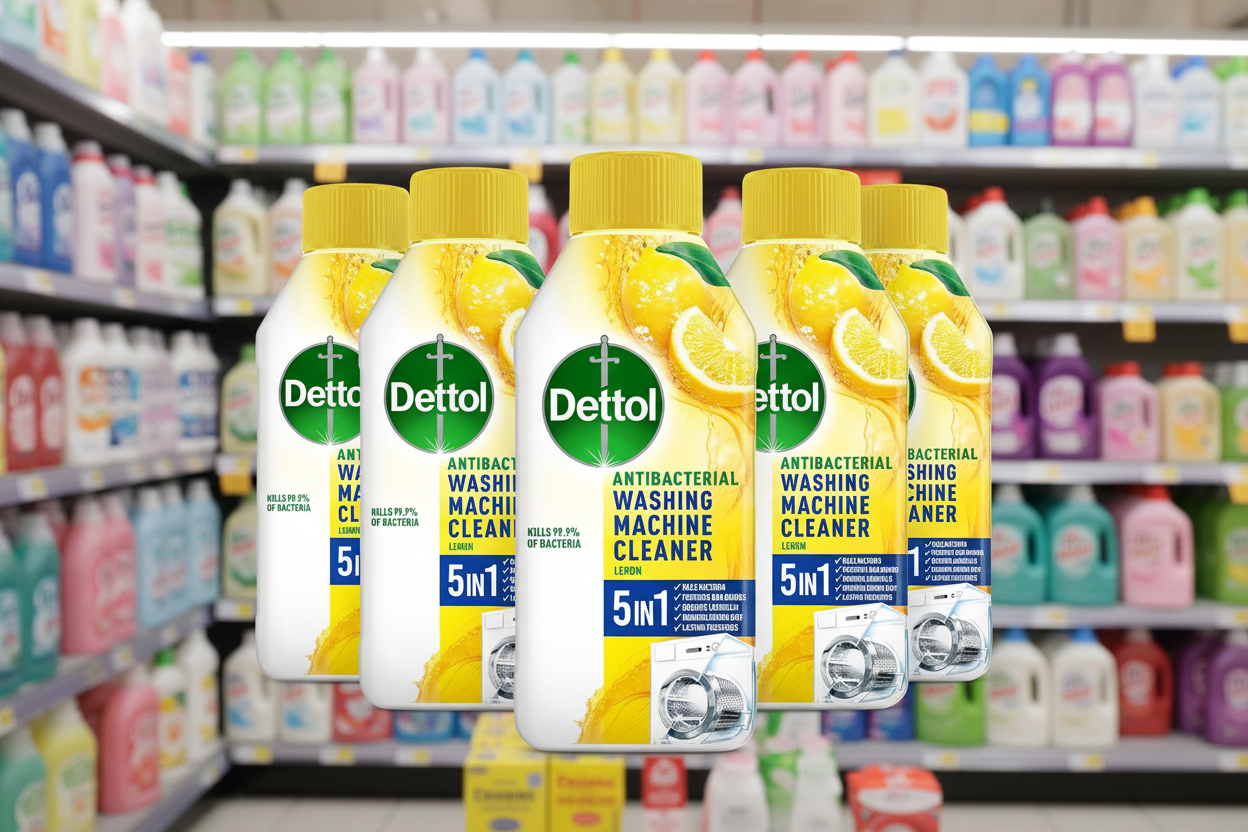 6 x Dettol Washing Machine Cleaner 250Ml