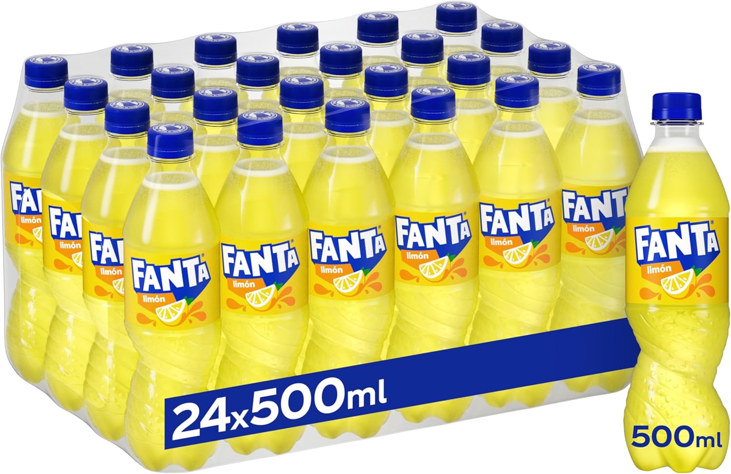 24 x Fanta Lemon 500Ml