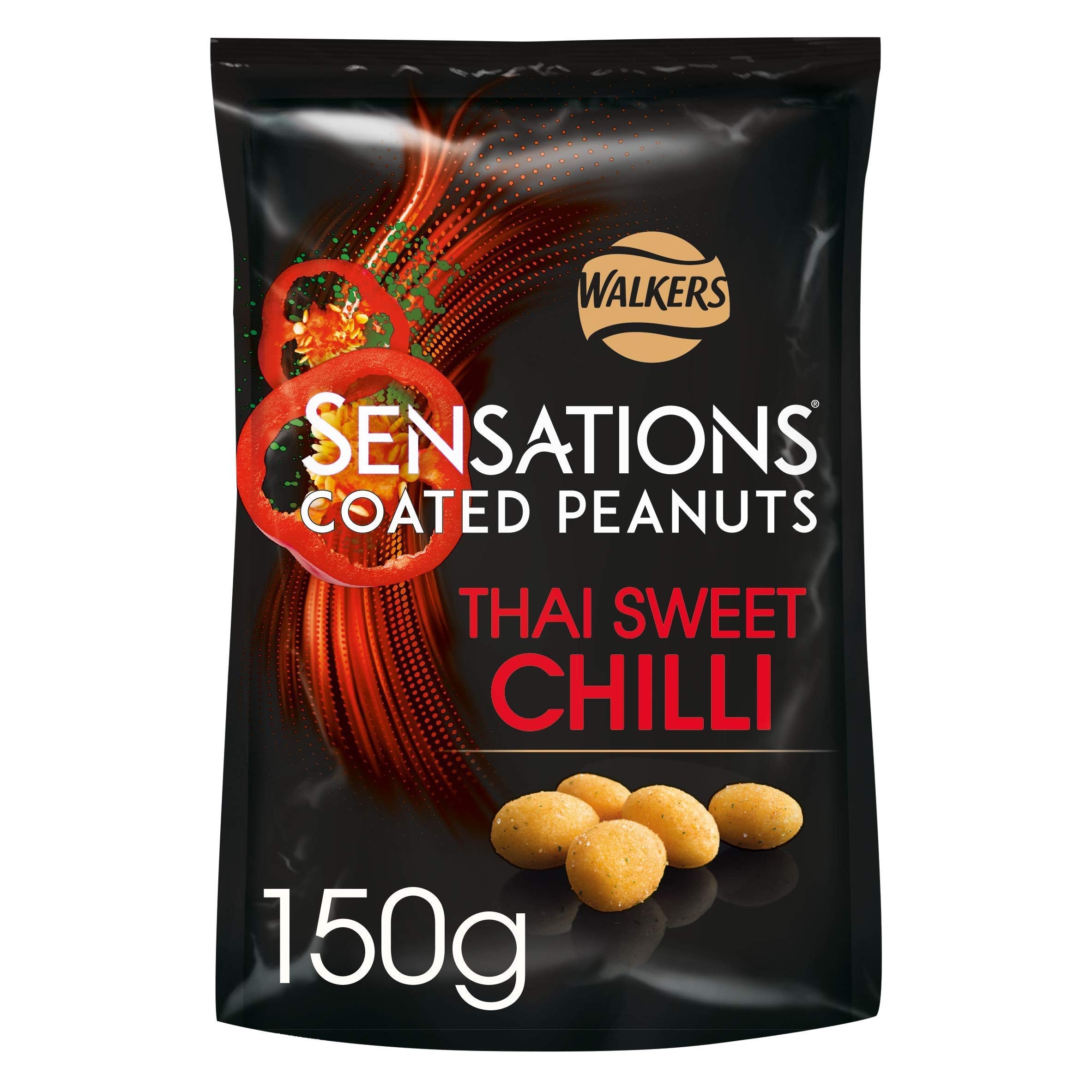8 x Sensations Peanuts Thai Sweet Chilli - 150GM
