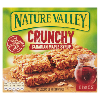 Nature Valley Crunchy Canadian Maple Syrup 5 Pack 210Gm