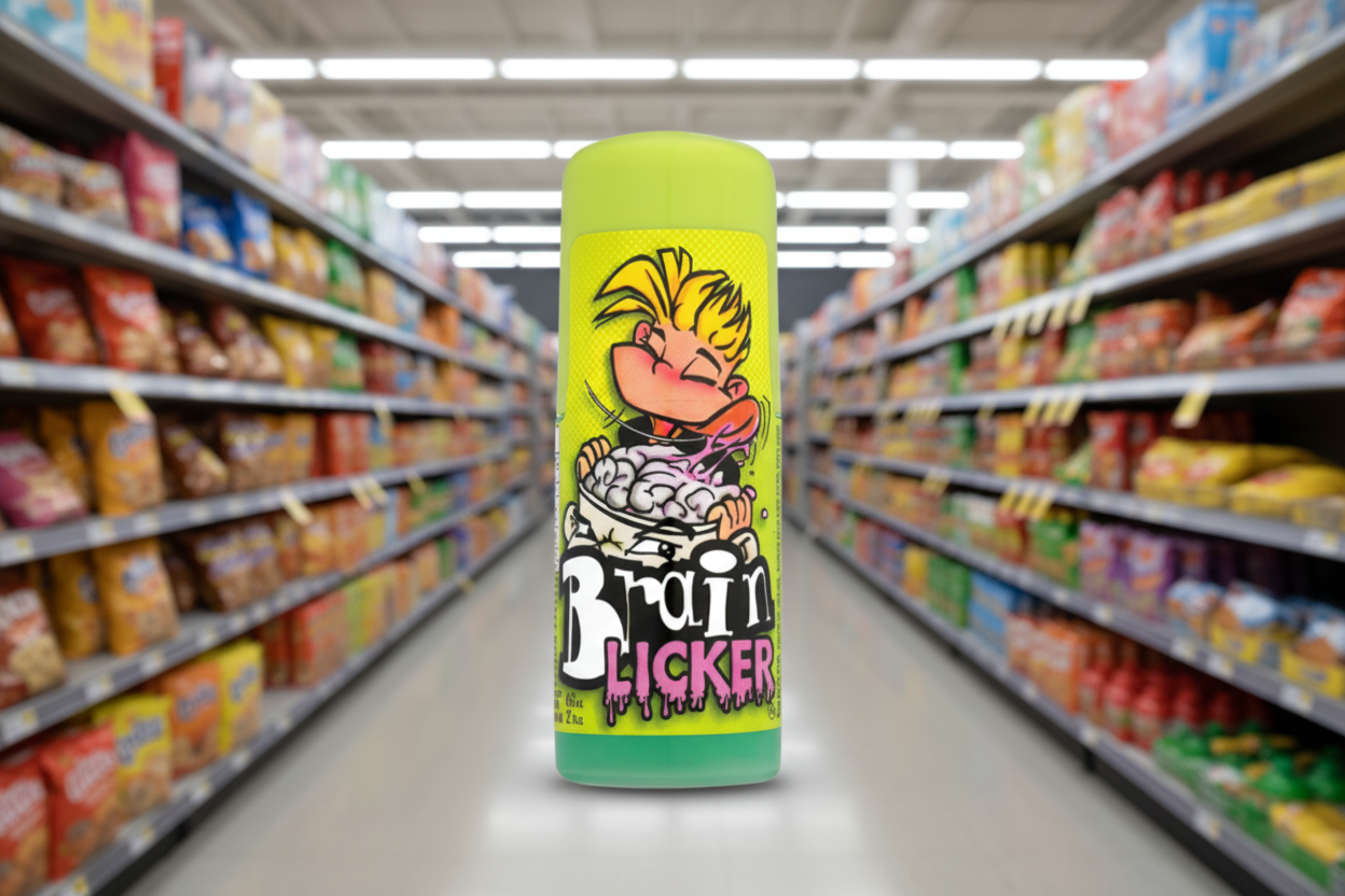 12 x Brain Lickers Black Cherry & Sour Apple - 70ML