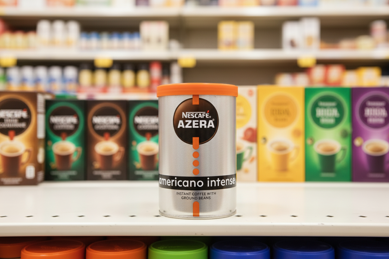 2 X Nescafe Azera Americano Intense 90G