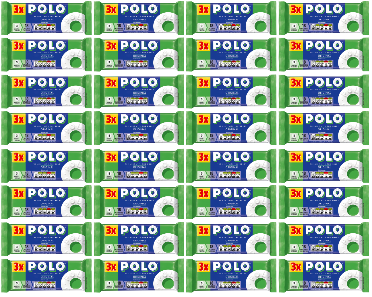 32 x Polo 3pk - 102GM