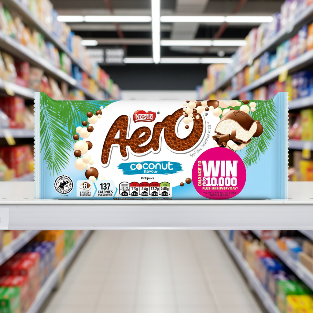15 x Aero Milk Coconut Block - 90GM