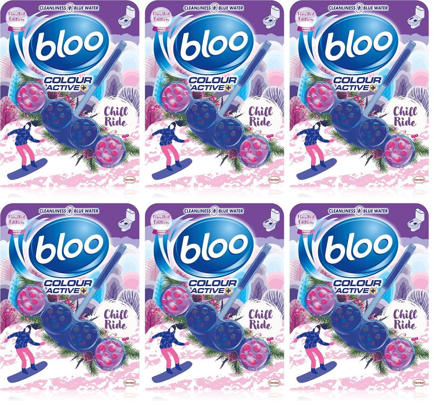 6 x Bloo Colour Active Chill Ride - 50GM