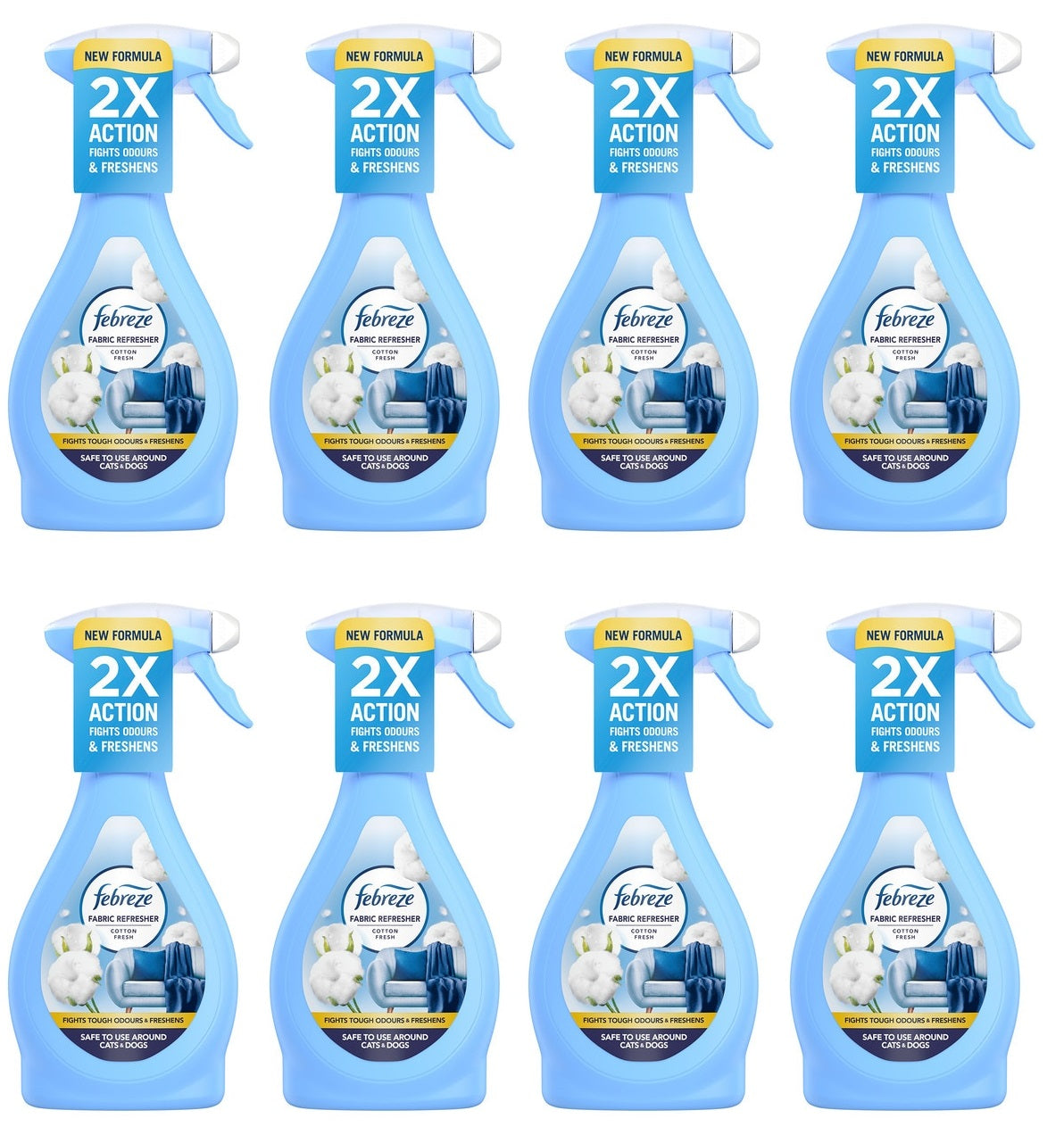 8 X Febreze Fabric Classic - 500Ml