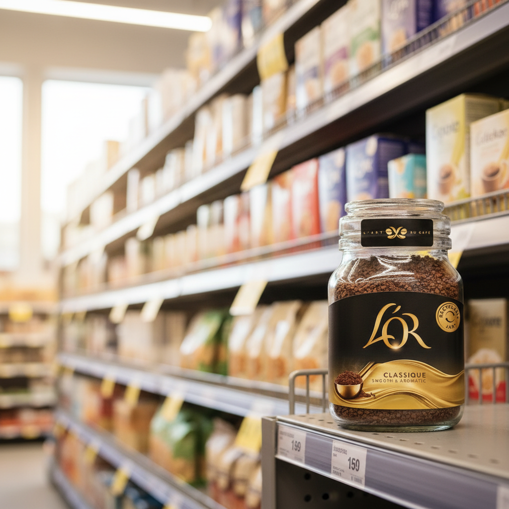 6 x L'Or Instant Coffee Classic - 100Gm