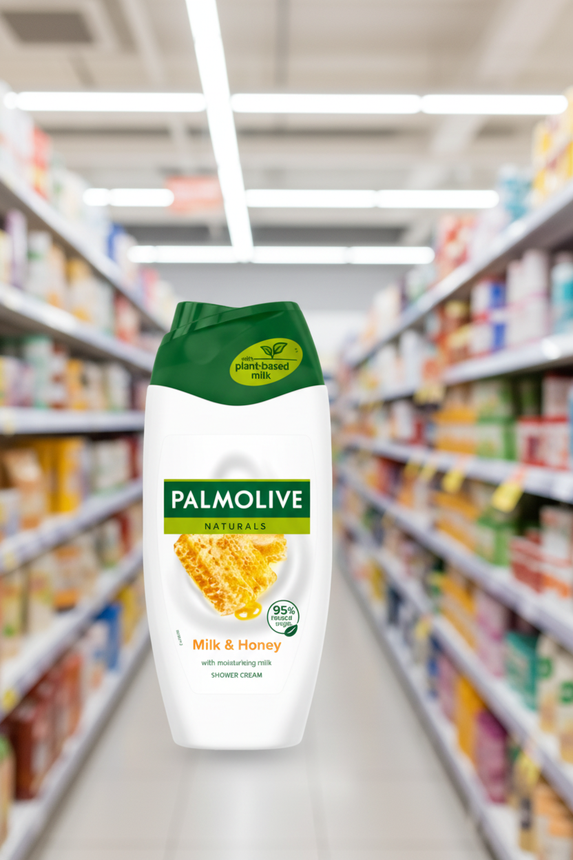 12 x Palmolive Shower Milk & Honey - 250Ml