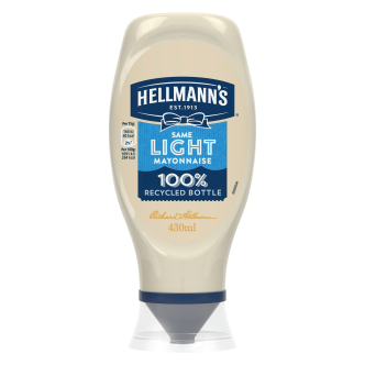 Hellmanns Mayo Squeezy Light 430Ml