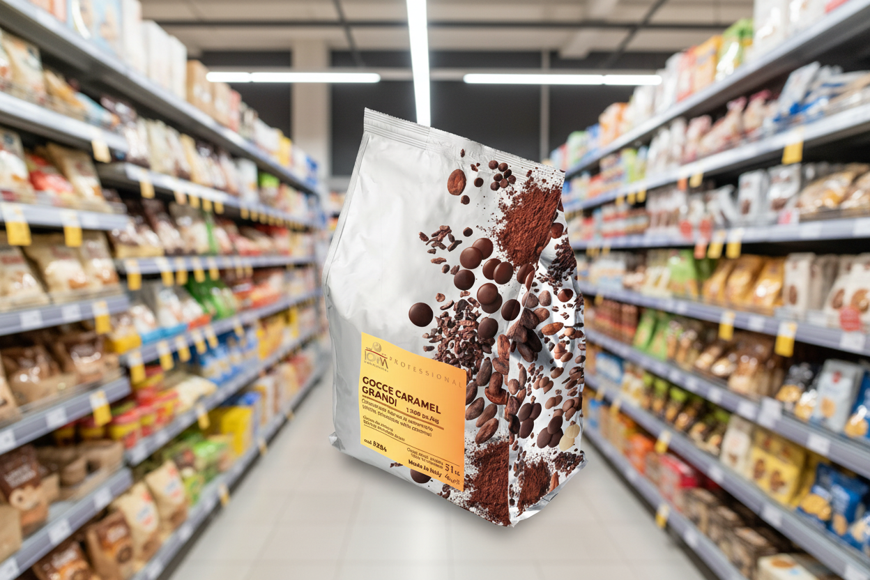 3 x Icam Professional White Caramel Chocolate 4Kg