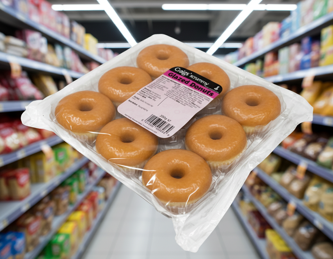 12 x Craigs Plain Maderia Buns 9