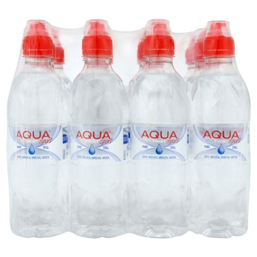 12 x Aqua Twist Still Water Sports Cap - 500ML