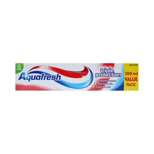 12 x Aquafresh Toothpaste Triple Protection - 100ML