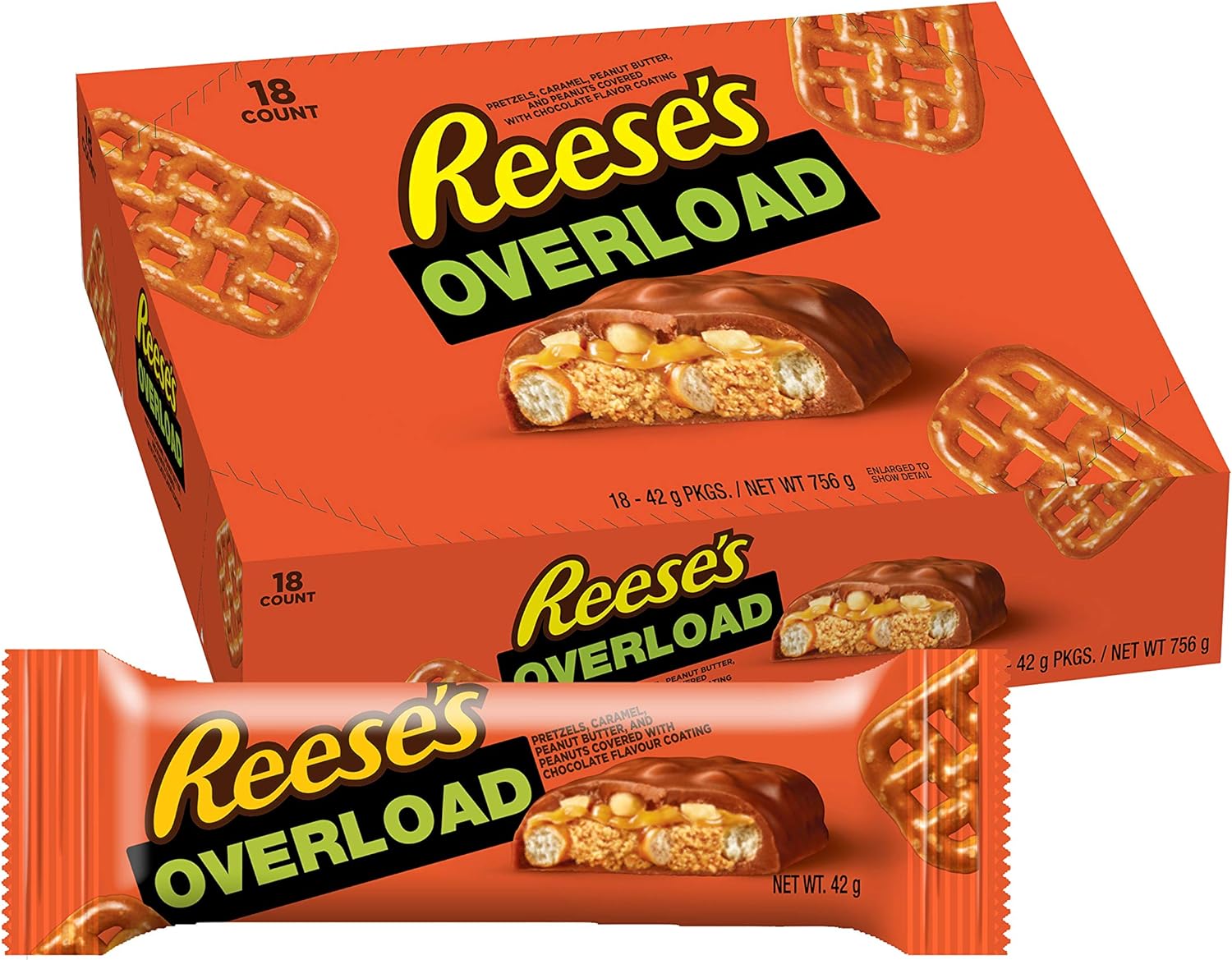 18 X Reeses Overload 42G