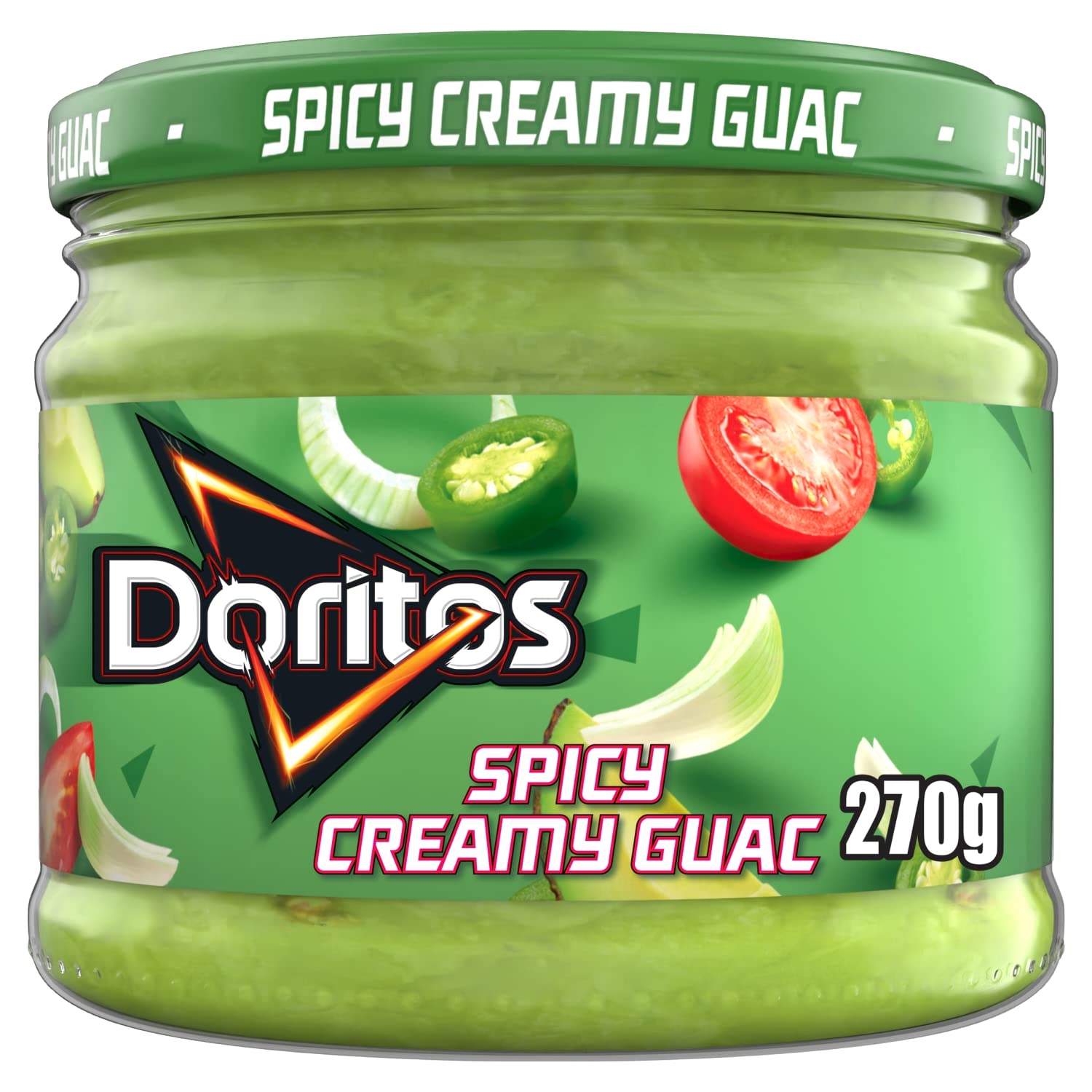 6 X Doritos Creamy Guacamole Dip 270GM