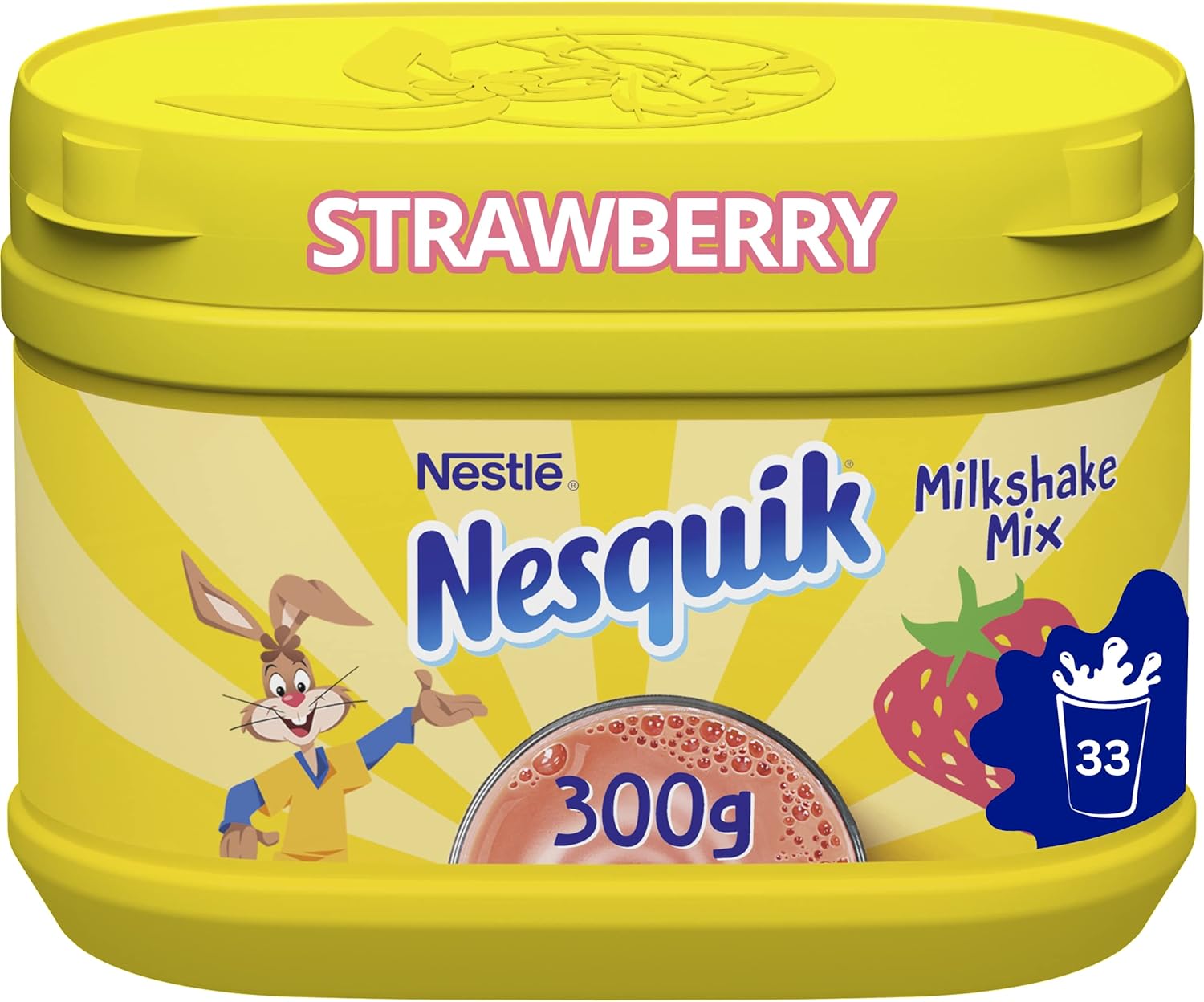 Nesquik Strawberry Milkshake - 300GM