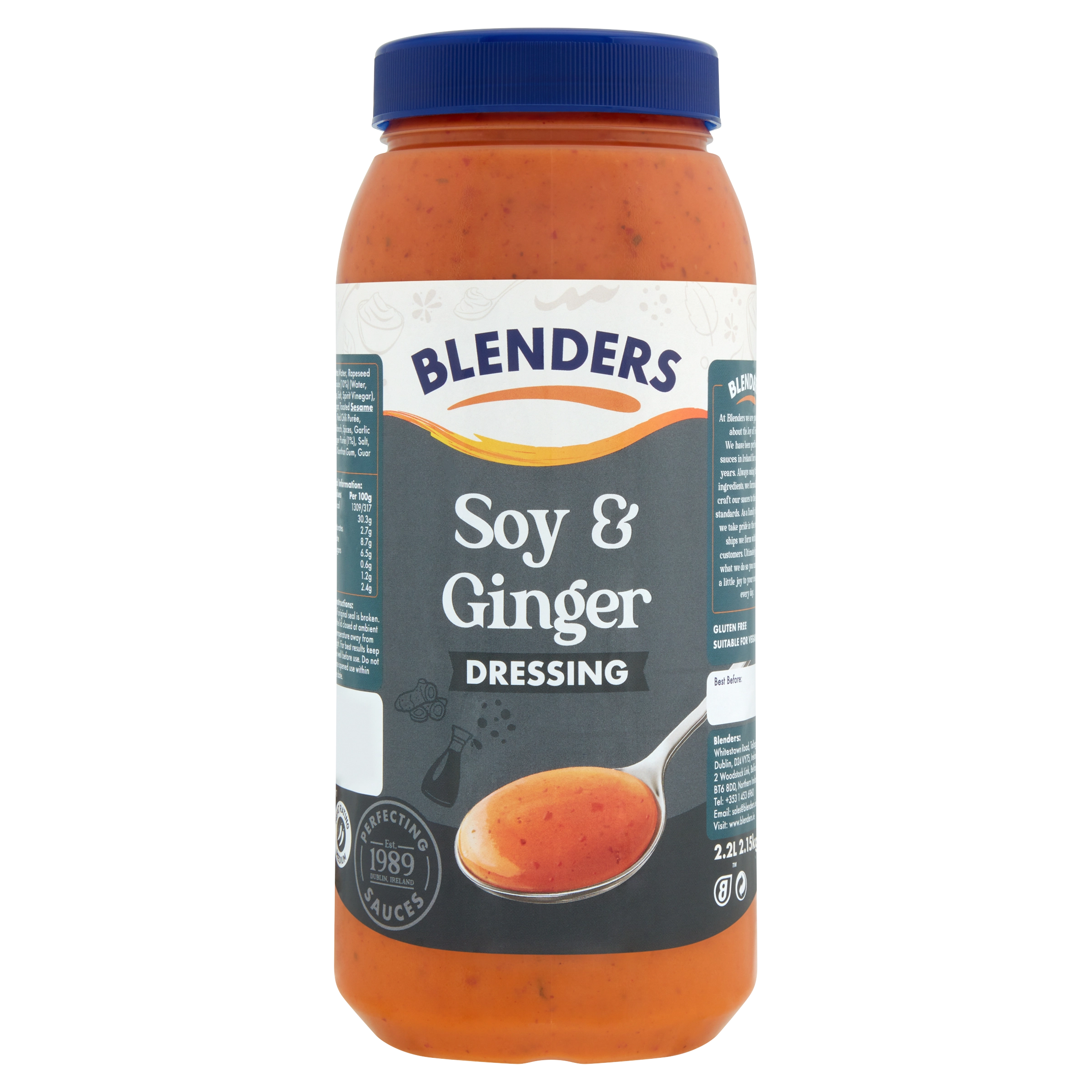 Blenders Soy & Ginger Dressing 2.2L