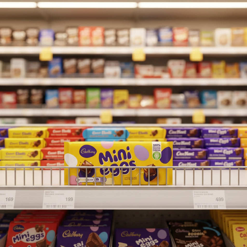 20 x Cadbury Mini Eggs Chocolate Bar Tablet - 110GM