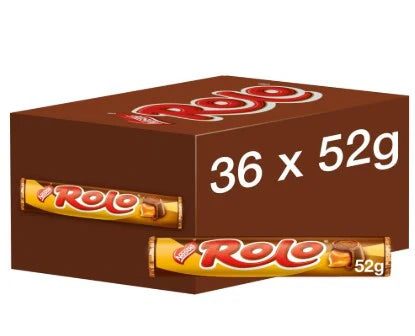 36 x Nestle Rolo Tube 52Gm
