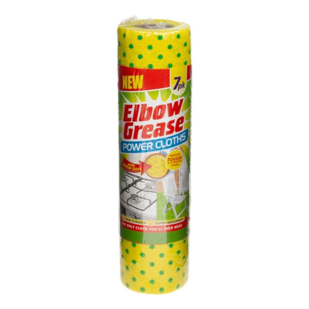 24 X Elbow Grease Power Cloths - 7 Pack
