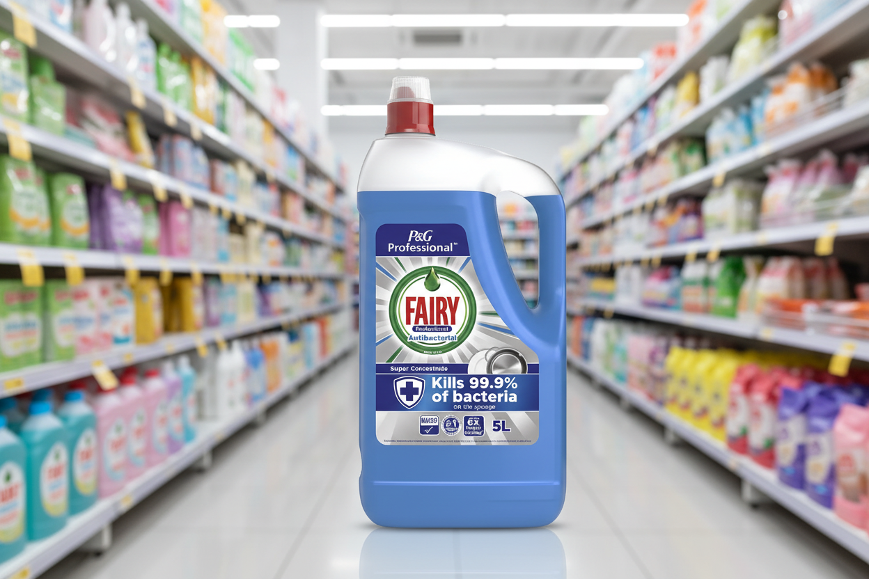 2 x Fairy Professional Super Concentrated Washing Up Liquid Antibacterial 5L