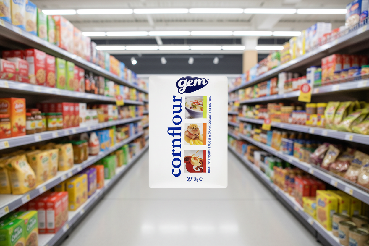 4 x Gem Cornflour 3Kg